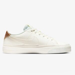 Nike Court Legacy Next Nature phantom white leather sneakers size 10